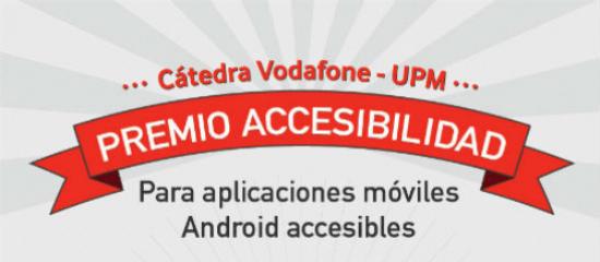 Logo del Premio Cátedra Vodafone-UPM