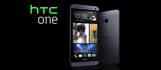 Dispositivo móvil HTC One.